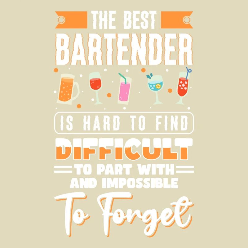 The Best Bartender Shirt Gift Bartender
