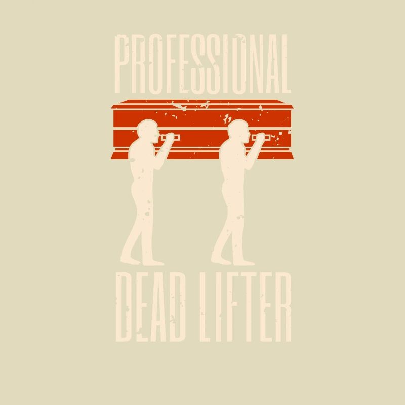 Professional Dead Lifter Corpse Undertaker Coffin