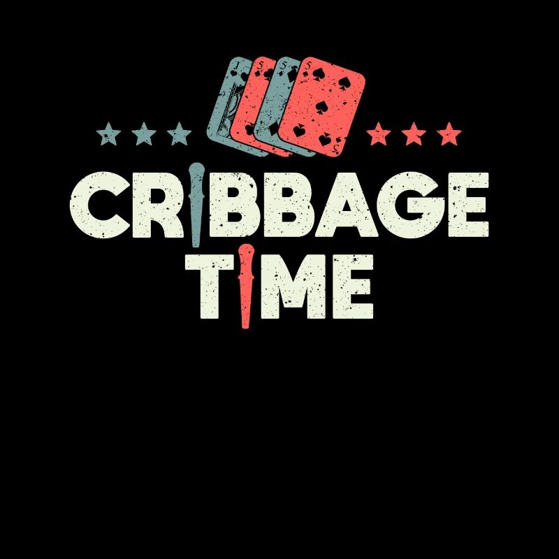 Cribbage Time Vintage Rétro