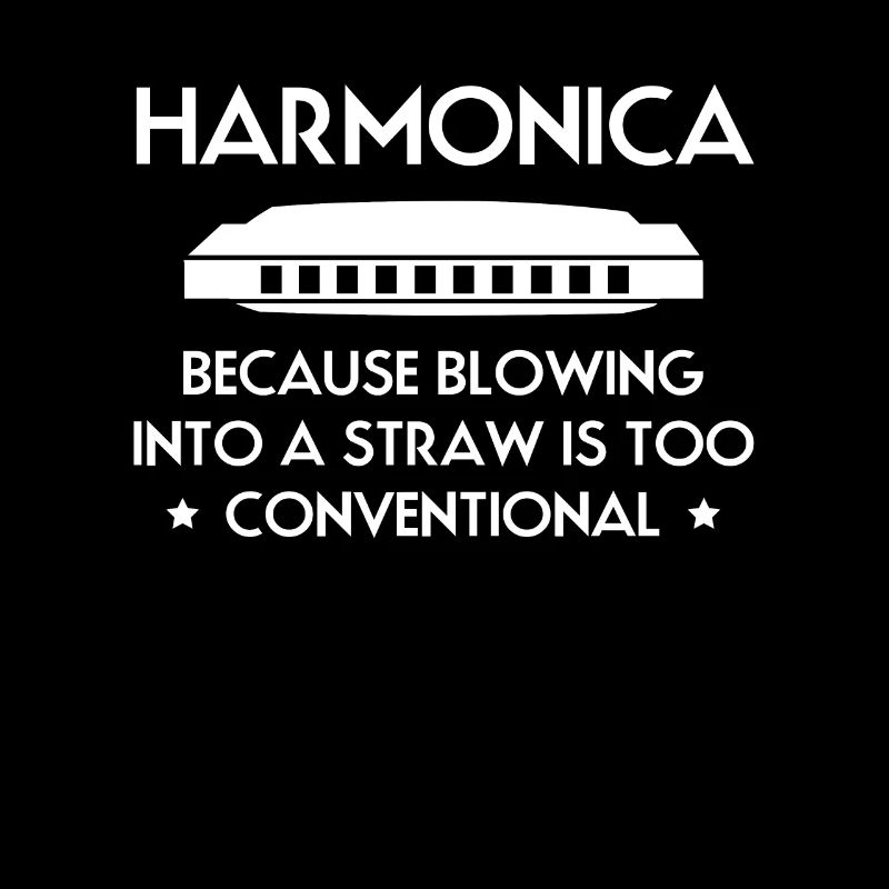 Harmonica Harmonica Slogan Shirt