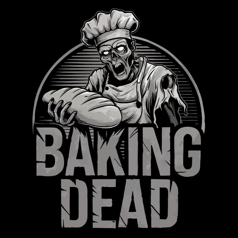 Baking Dead Zombie Baker Creepy Baker
