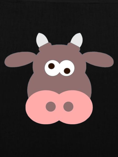Funny Cow Head