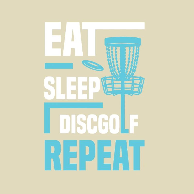Eat Sleep Discgolf Repeat Discgolfen