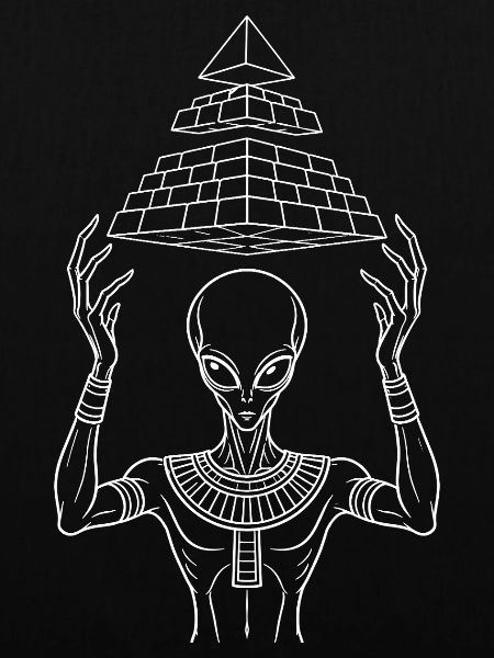 Alien-Pyramidenarchitekt