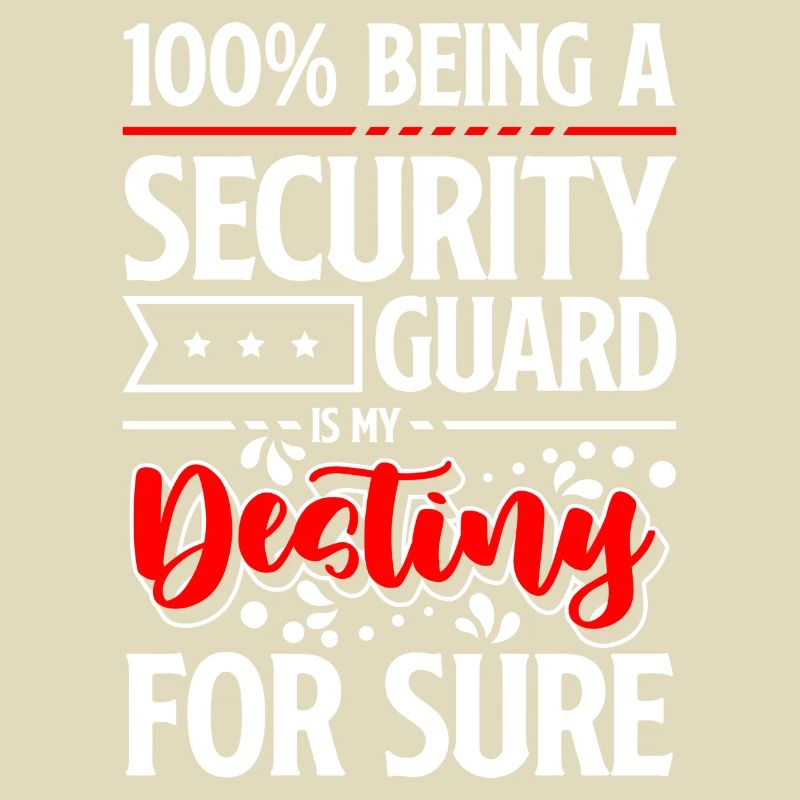 Security guard profession security service work