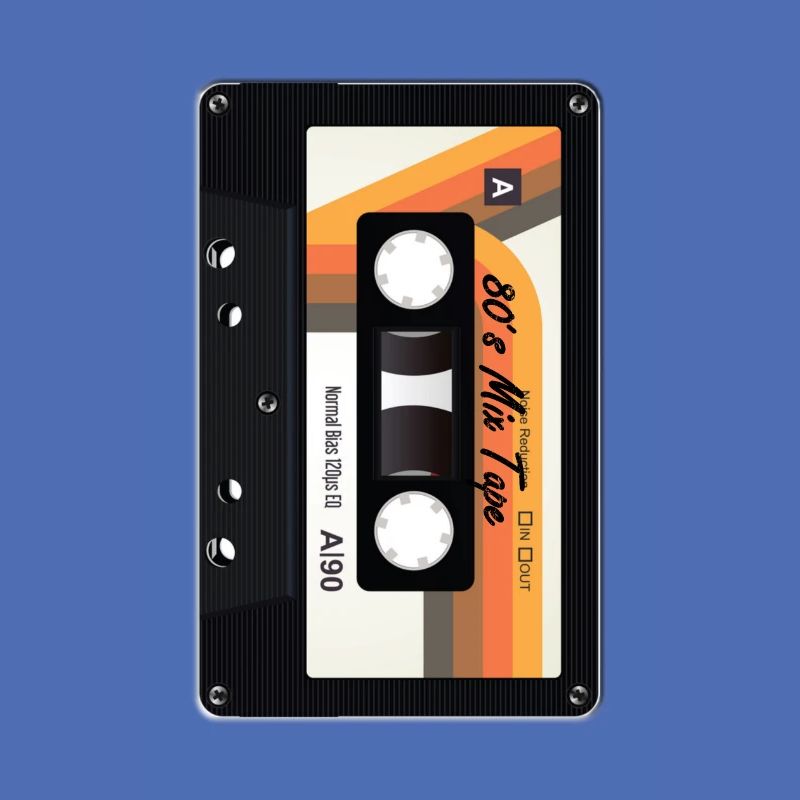 Cassette Retro 80s + 90s