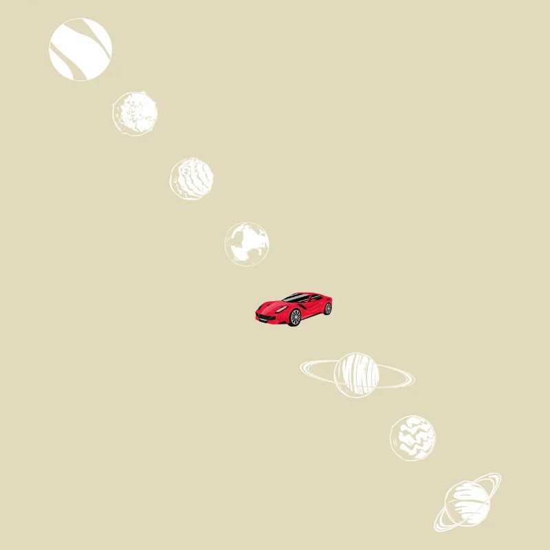 Tesla dans Space Solar System SpaceX