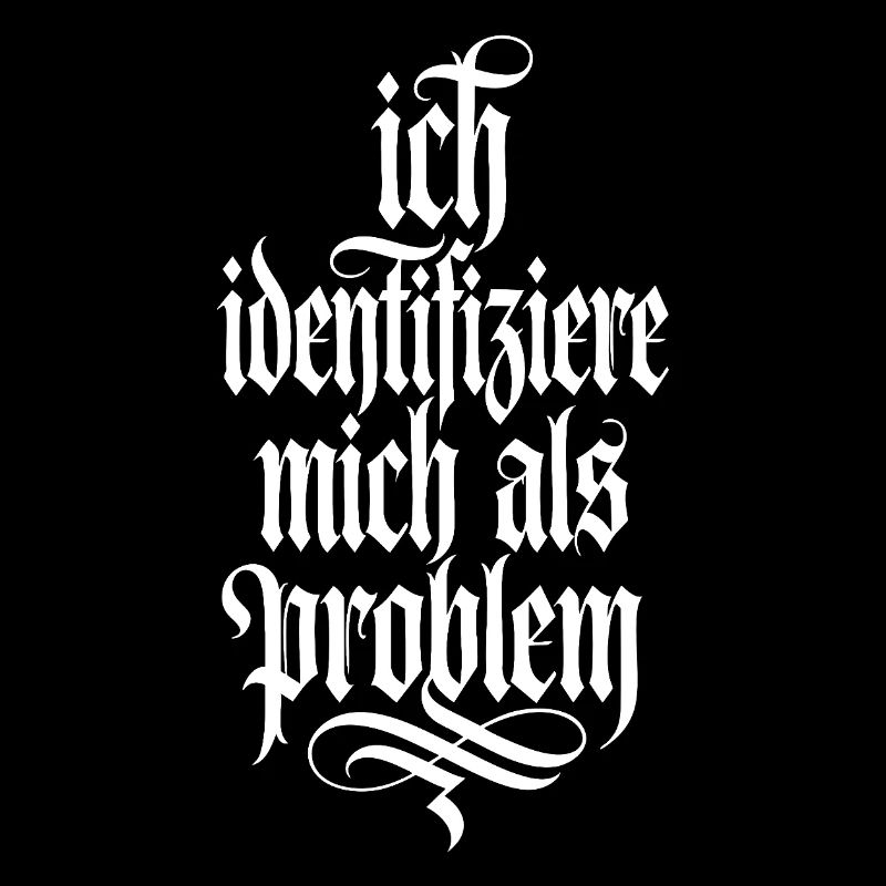 I identify as a problem