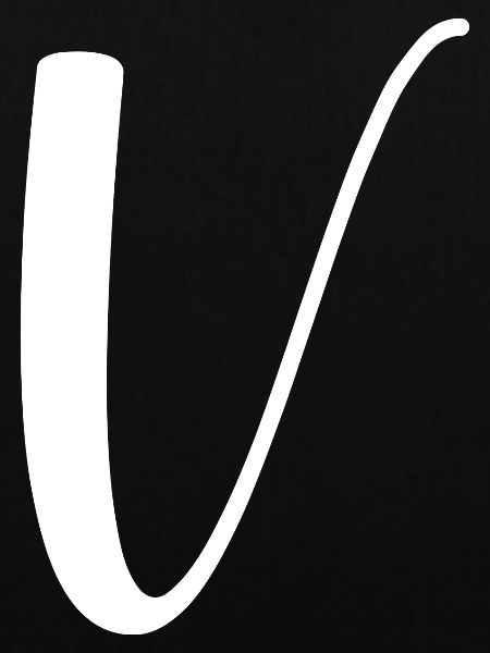 Kalligraphie, Initiale V