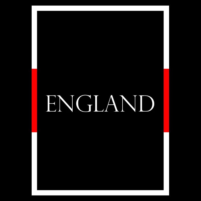 Angleterre, Royaume-Uni, Lettrage de déclaration avec drapeau