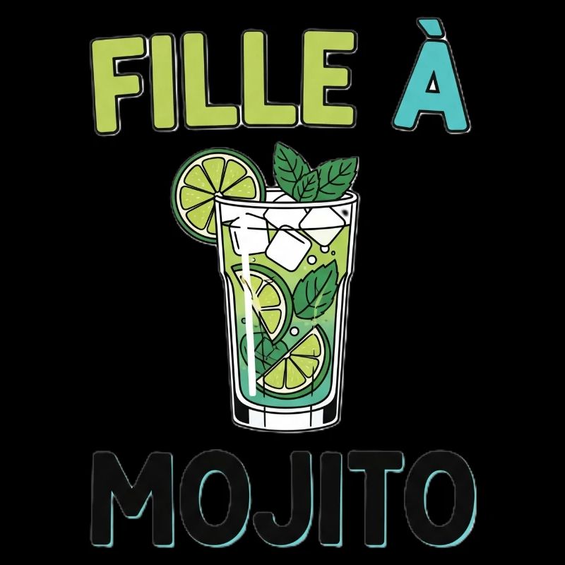 Mädchen im Mojito