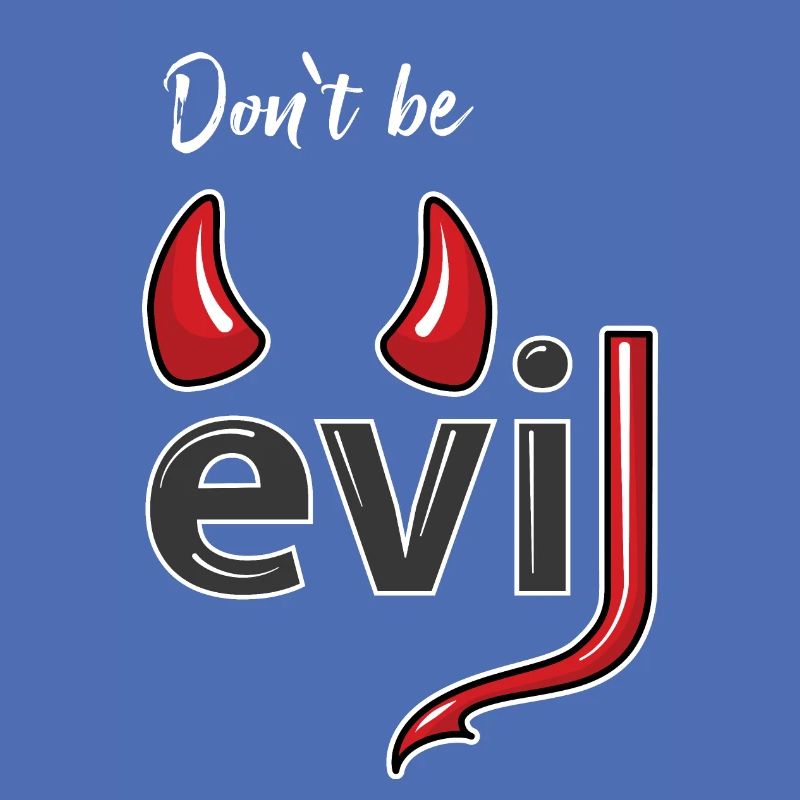 Don't be evil - Devil's Horns