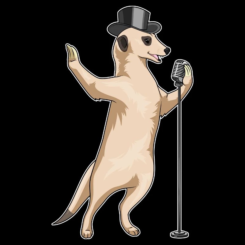 Suricate Singer Microphone Musique