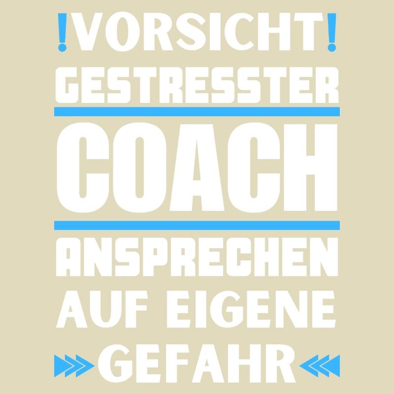 Don't talk to a stressed coach!
