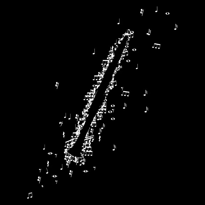 Clarinette Clarinettes Notes de musique Instrument à vent