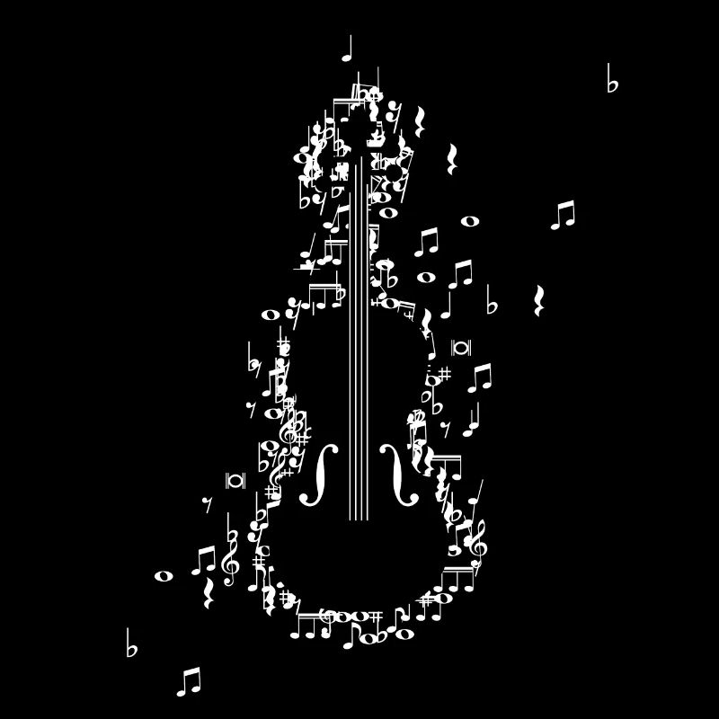 Violon Violons Violons Notes de musique