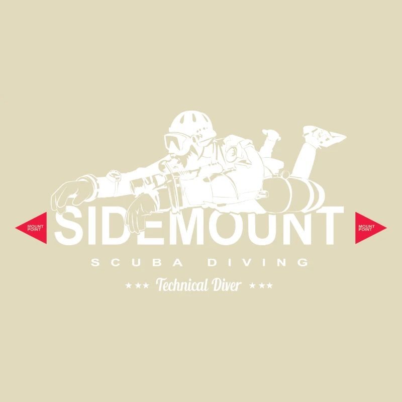 Sidemount Diver Diving Gift Tec Diving Caves