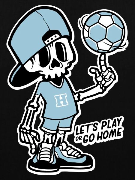 Skeleton handballer
