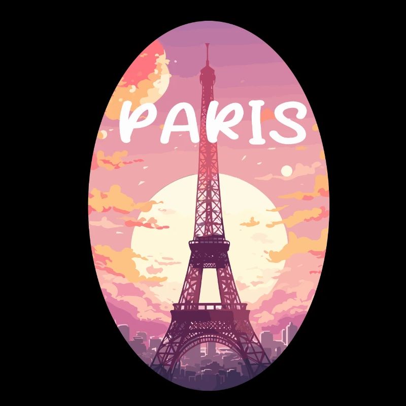 Paris rose pastel