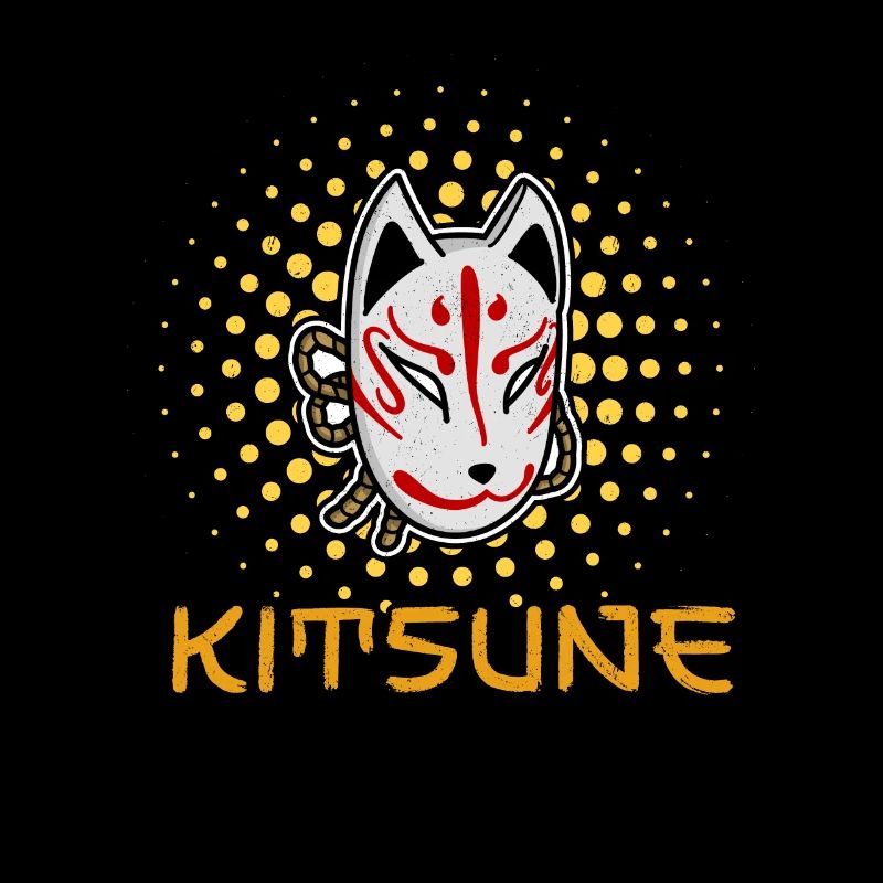 Masque japonais Tengu Hannya Kitsune