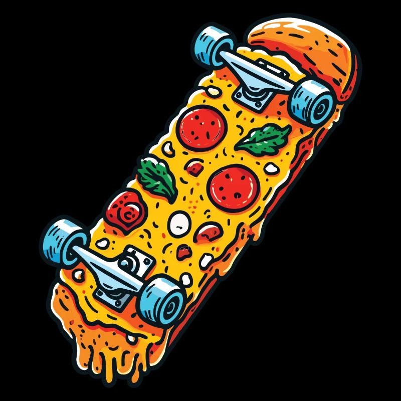 Pizza Skateboard