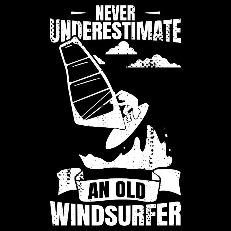 Never underestimate an old windsurfer