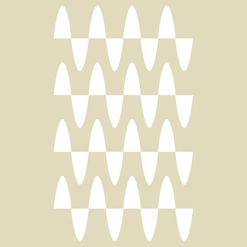 Wave Mosaic design