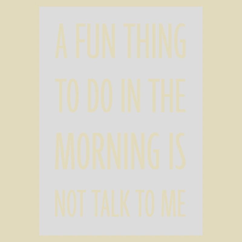 not talk to me