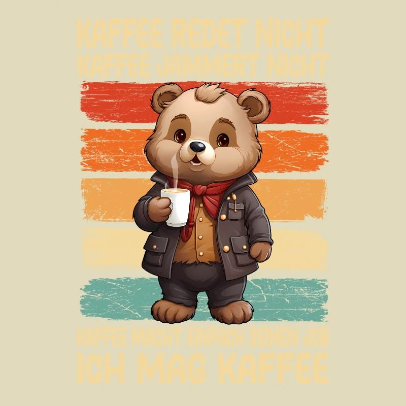 Kaffee Rede Nicht Kaffee Jammert Nicht Bär