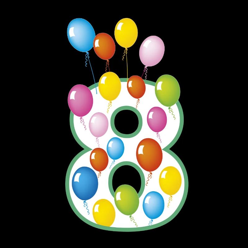 achter Geburtstag 8 Jahre