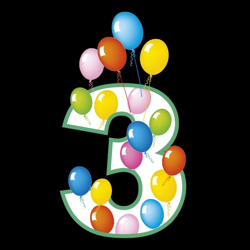 dritter Geburtstag 3 Jahre