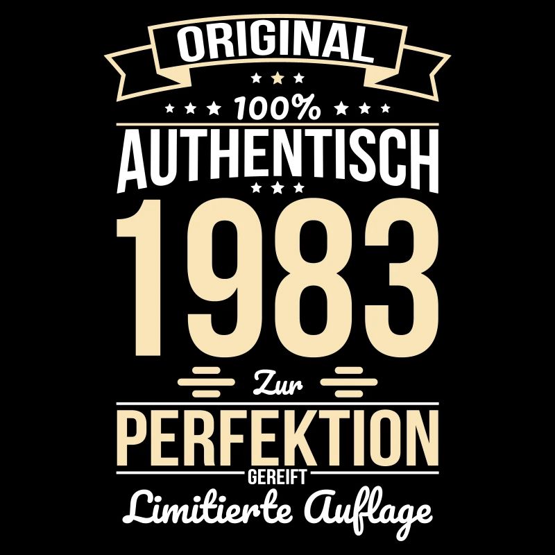 40e anniversaire - Original 1983 100% authentique
