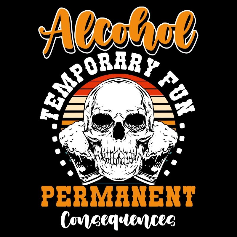 Alcohol-free drinking Drunkard end