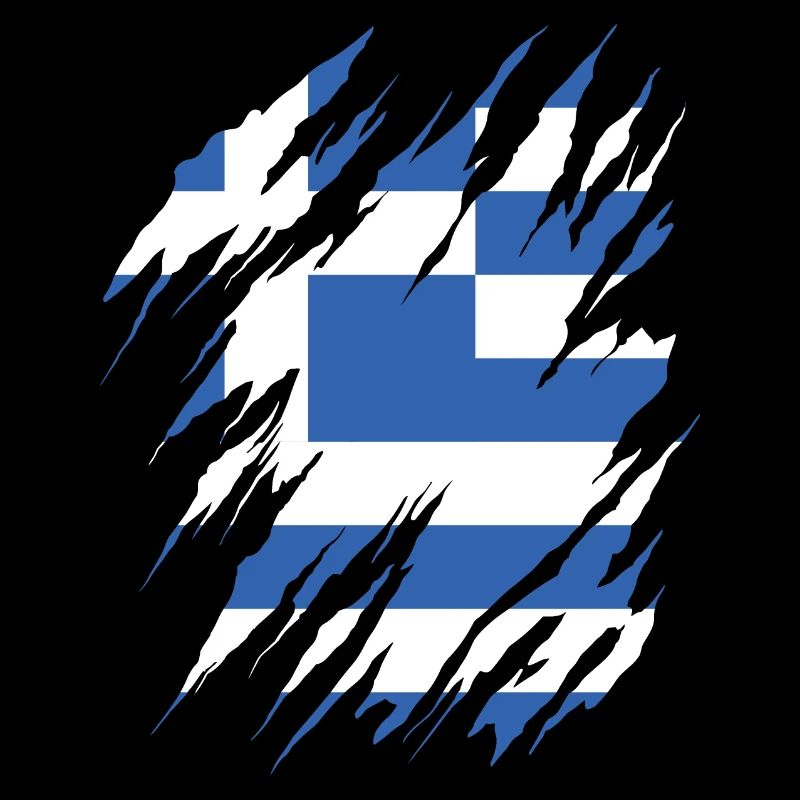 Drapeau de la Grèce Hellas Athènes Drapeau grec