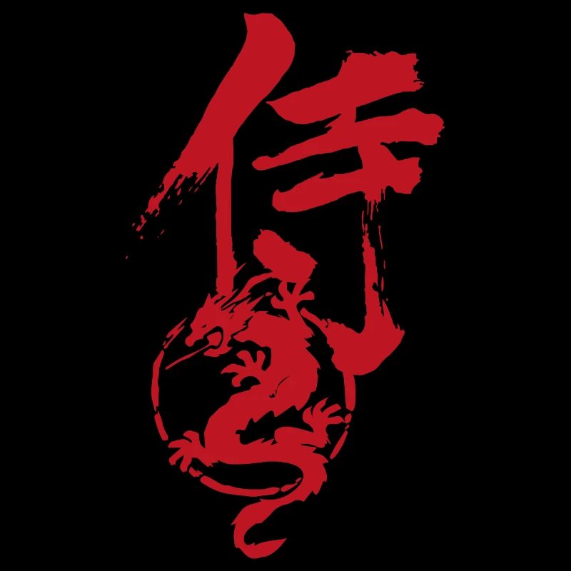 Samurai-Drache