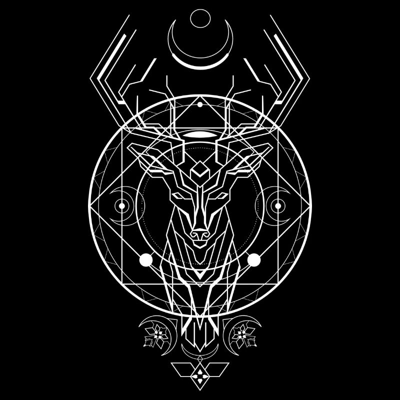 Geometriescher Hirsch