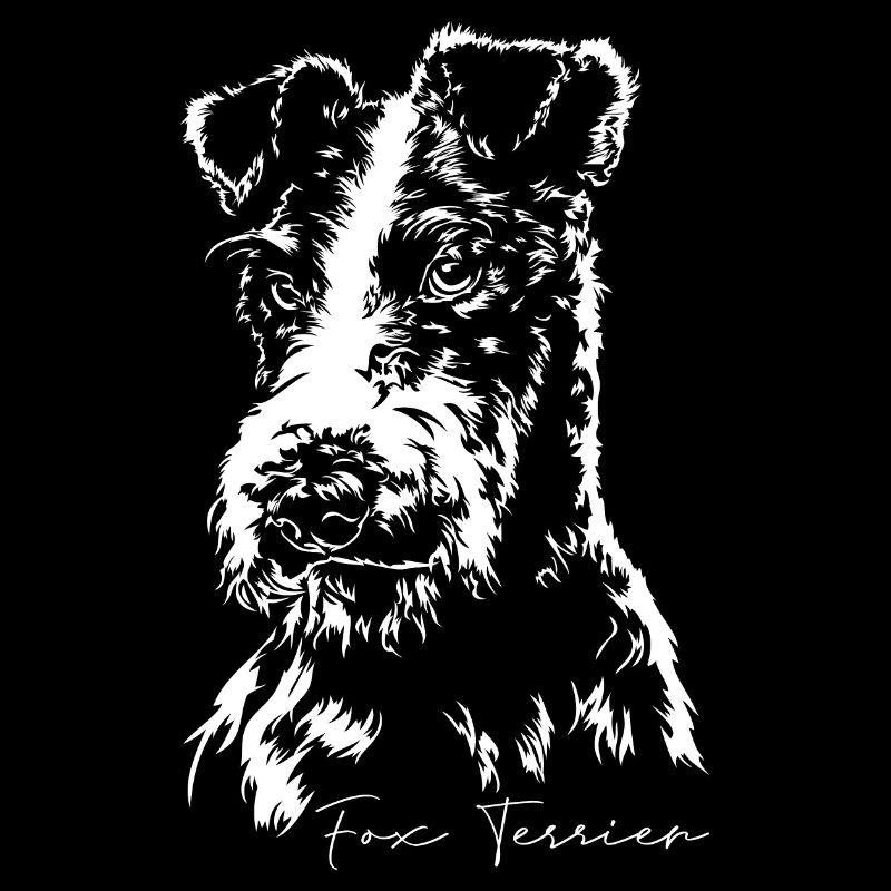 FOX TERRIER rauhaar Hounds Chiens Wilsigns