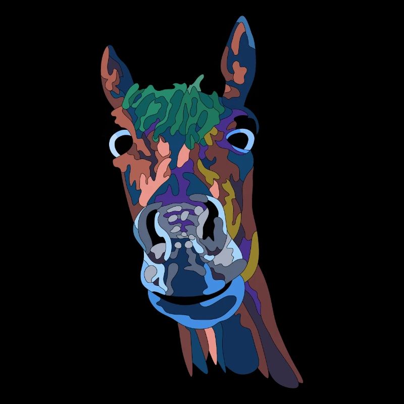 Cheval Tête de cheval Cavalier