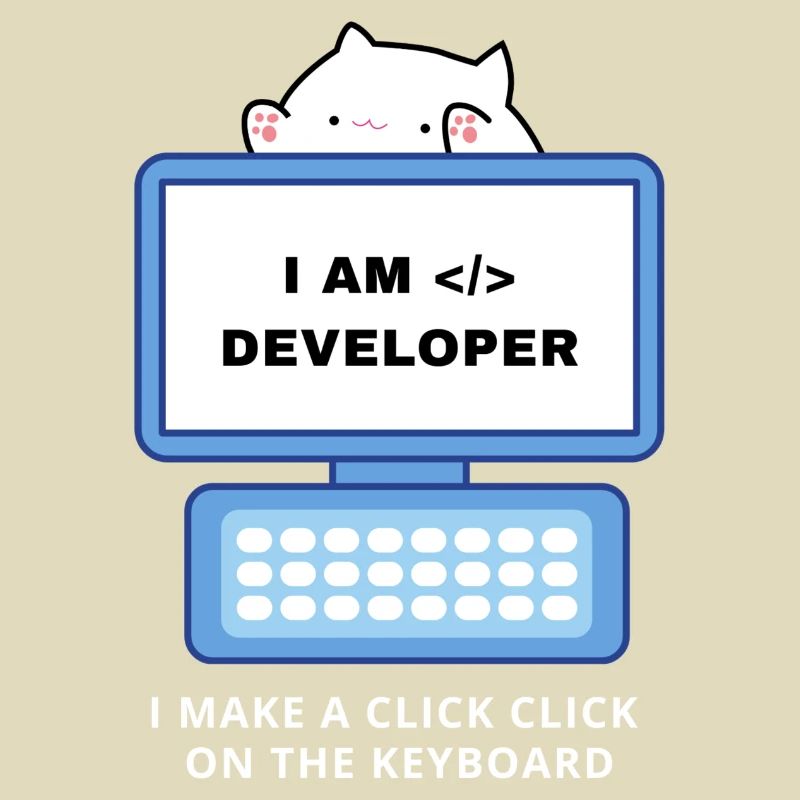 I am a developer - I make a click click