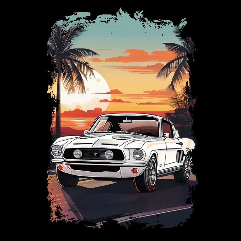 Oldtimer Sonnenuntergang