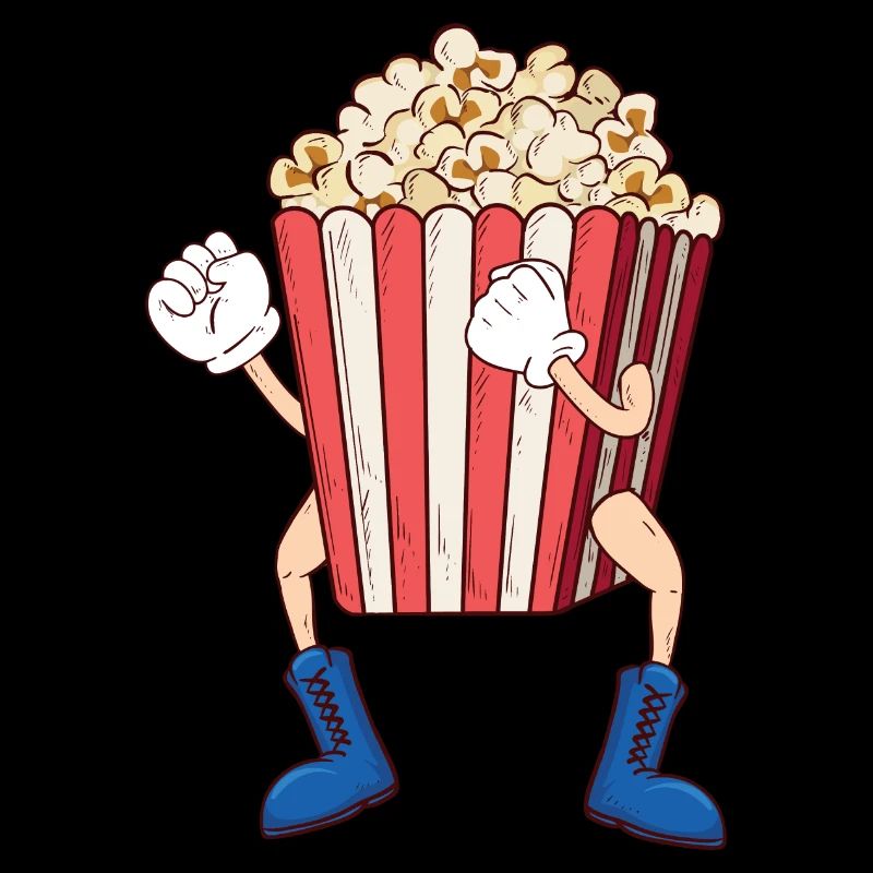 Popcorn Bag - Popped Corn Kernel Caramel Corn