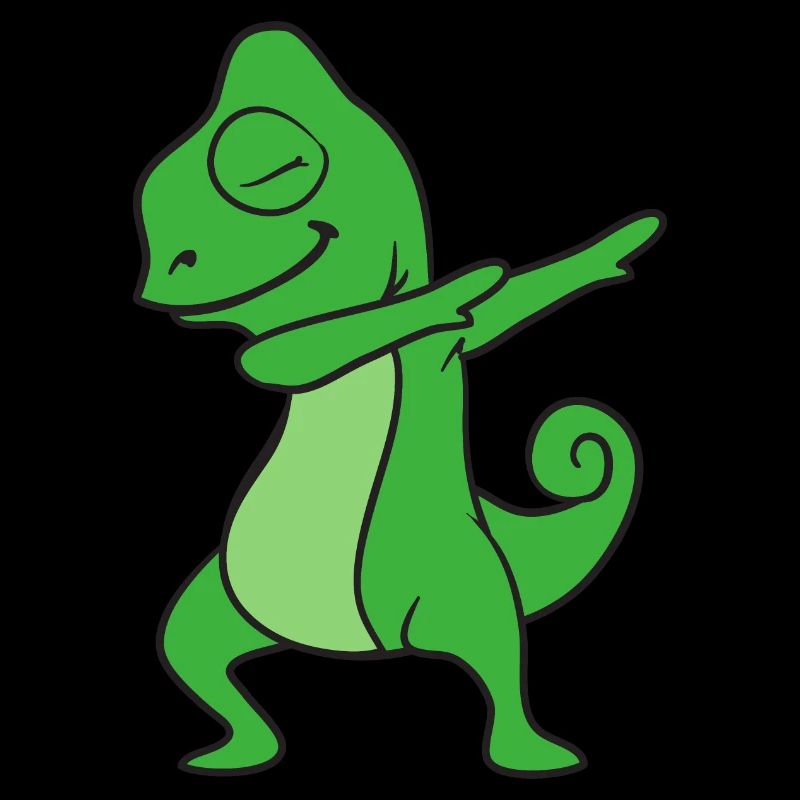 Dabbing Dab gecko reptiles