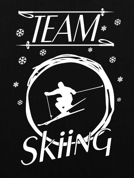 Ski Skiing Team Skiing