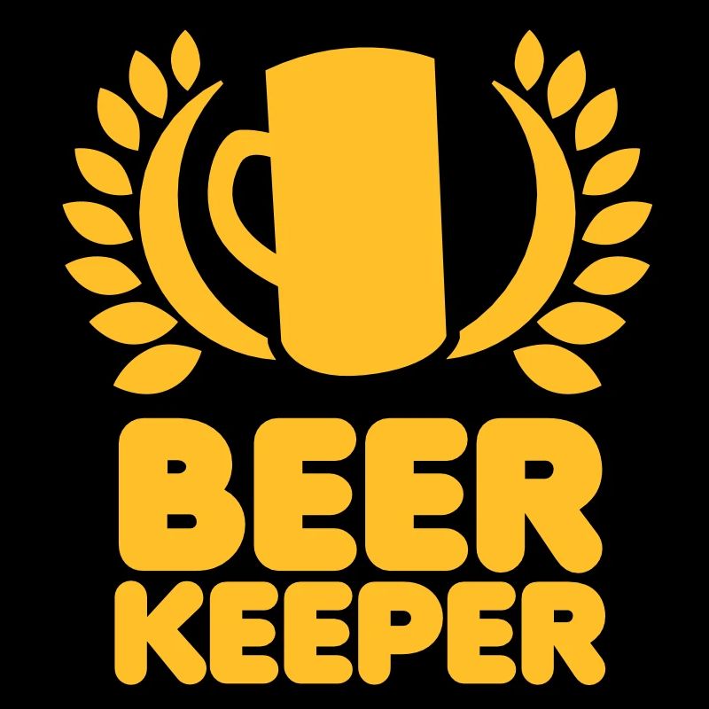 beer keeper with wreath and stein mug schooner