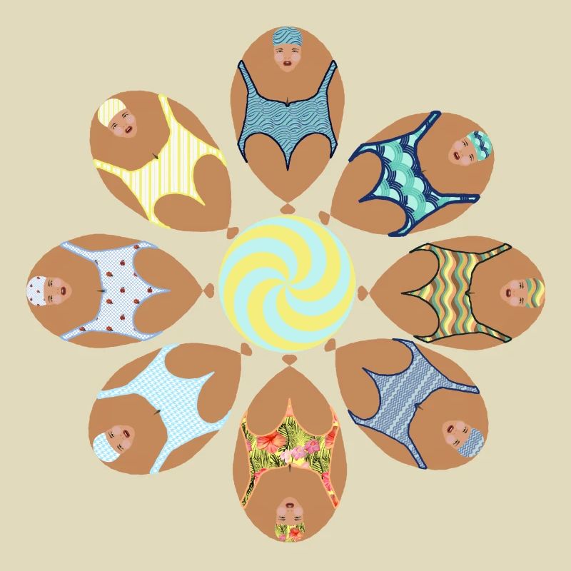 Synchrones Schwimmen