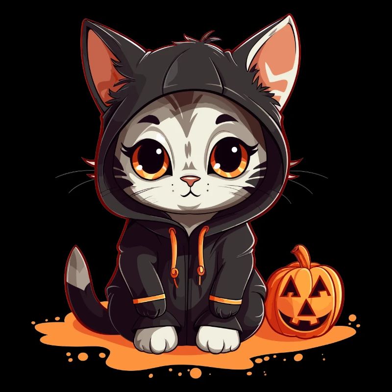Halloween Katze