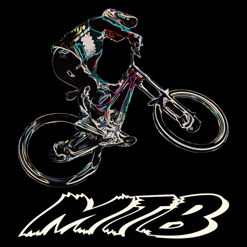 Downhill mountain biking