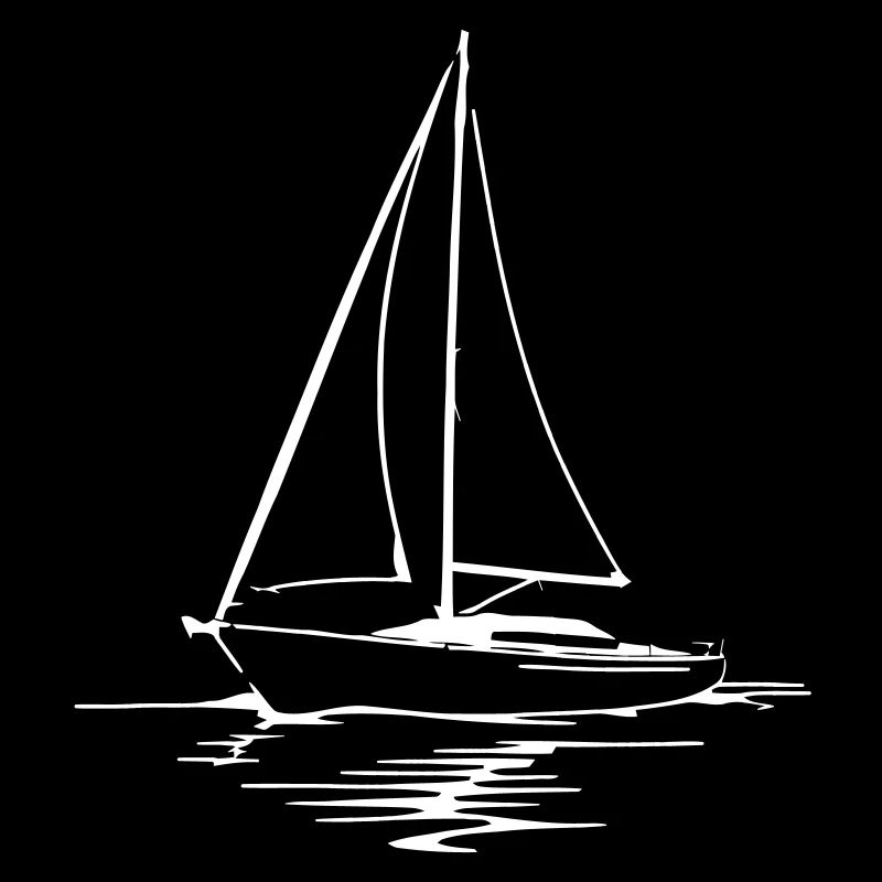 Outline de voilier classique