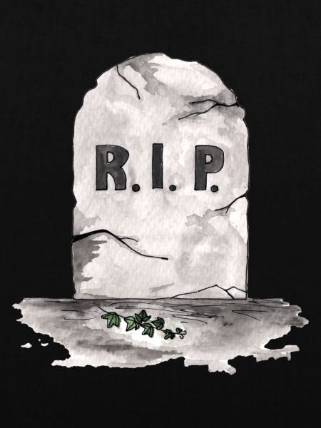Rest in Peace Grabstein RIP
