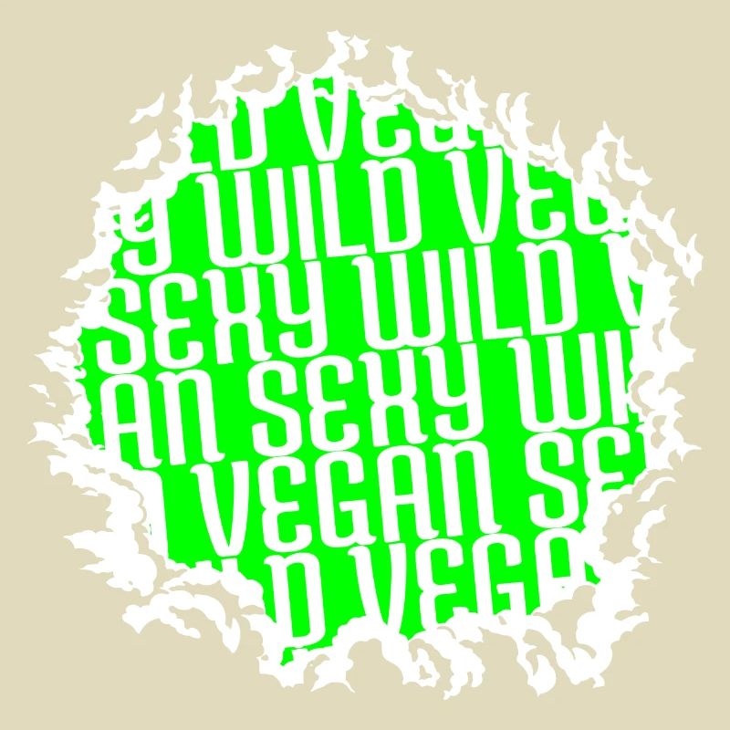 Pro Vegan Statement Funny Fun Gift